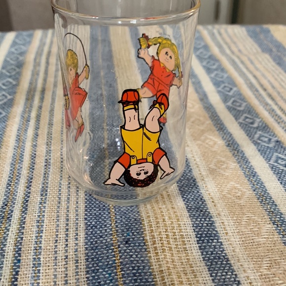 Vintage 1984 Cabbage‎ Patch Glass - Picture 3 of 5